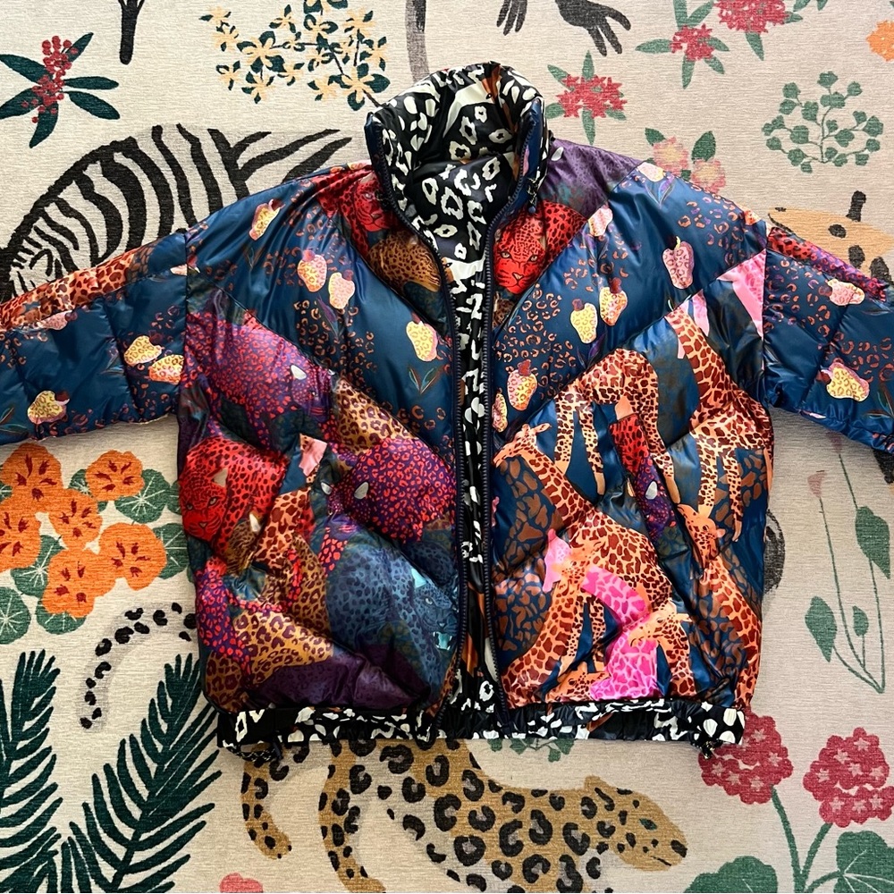 FARM Rio reversible puffer coat. Like new (no rips or stains).